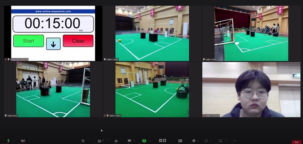 RoboCupAP's tweet image. 𝗥𝗖𝗔𝗣 𝟮𝟬𝟮𝟮 𝗠𝗶𝗱𝗱𝗹𝗲 𝗦𝗶𝘇𝗲 𝗟𝗲𝗮𝗴𝘂𝗲 (#𝗠𝗦𝗟)
@robocup_org Middle Size League (MSL) Open Challenge
Team Water from Beijing Info Sci &amp;amp; Tech University (BISTU) 
Congratulations to Team Water from #China!
#rcap2022 #RoboCup #RCAP #soccer #robotsoccer #robocupsoccer