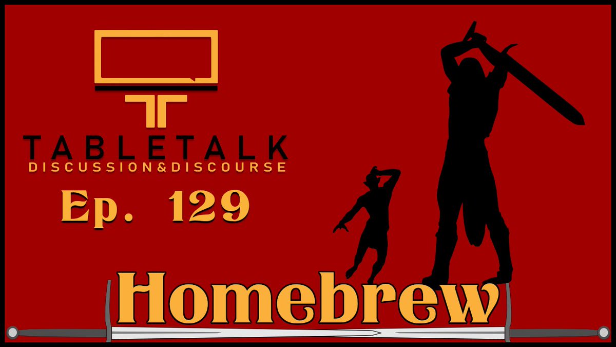 TableTalkDandD's tweet photo. Join the #TableTalkCrew tonight on the #podcast as they talk about homebrew once again in #DnD and some ideas on two-handed fighting!
Link below! https://t.co/Eda1XOV76x