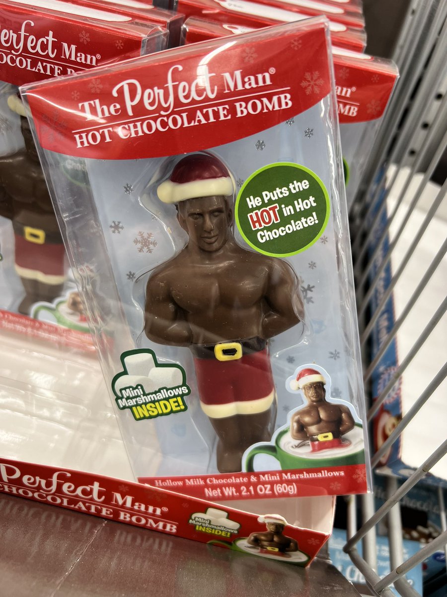 broadwaygirlAZ's tweet photo. Went to the craft store to buy yarn and bumped into this.

Told my husband he’s already my perfect man but I’m still getting this for my hot chocolate. 
#hotchocolatebomb https://t.co/b5TNHOHO0x