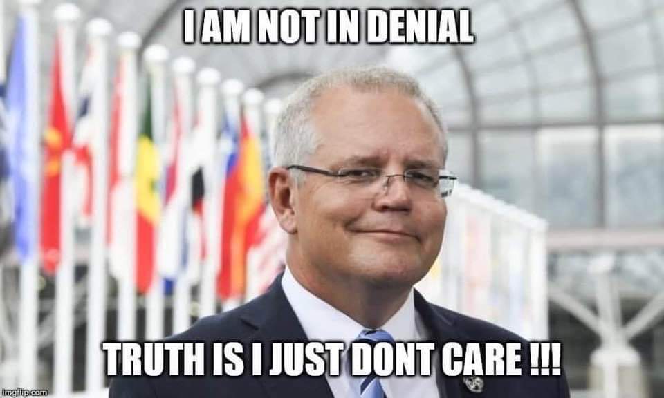SageAU's tweet photo. @JulianAndrew63 What a sad and sorry period in Australian political history. A Prime Minister who became a national disgrace and brought shame on our parliamentary system. A dark era indeed. #scomoresign #auspol #CensureMorrison https://t.co/cjAjcd5TcT