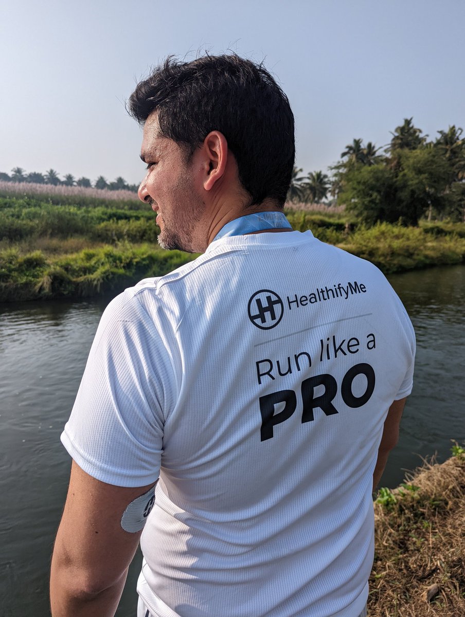 TusharVashisht's tweet photo. Proud to have sponsored Kavery Trail #Marathon #10k after team @healthifyme has been a regular there for 8 years! 
This time around it was #Pro everywhere. #RunLikeAPro https://t.co/CC5GxMyVxM