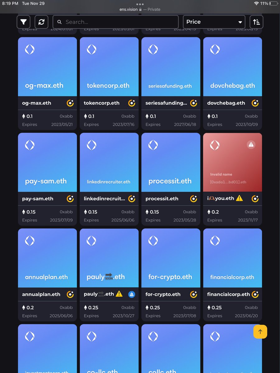 perched_eth's tweet photo. 🚨Bargain Alert🚨
Weekly sale of my quality domains! 
Anyone that RT’s will get part of a 10% cut of any sale :)
Link in bio, or perched.eth on @ensvision 

Enjoy :) https://t.co/7sSOplsP1u