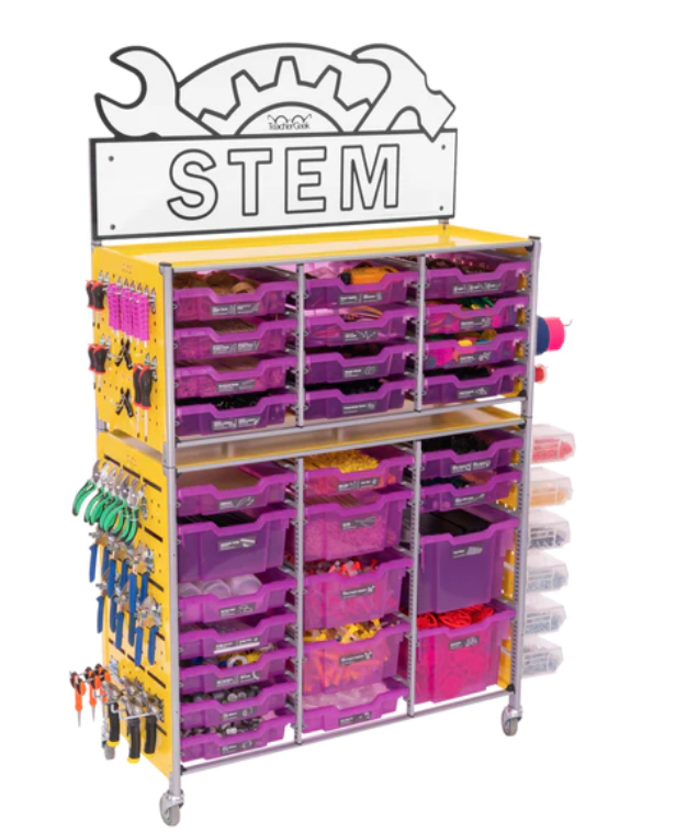 What do you do when you finally get your STEM Cart that you having been waiting for since this summer?  You spread the news.  So excited for the students at Milan. <a href="/CELLuindy/">CELL at the University of Indianapolis</a> #weRmilan