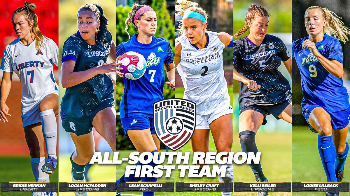 ASUNSports's tweet photo. .@UnitedCoaches released their Women's Soccer All-Region teams today &amp; Women's @ASUNSoccer had 1⃣7⃣ members make the cut 👀⚽️

📰 | https://t.co/3ru5J89fYB

#ASUNBuilt | #ASUNWSOC https://t.co/0xzR2fFUIs