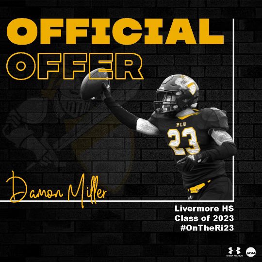 After a great conversation with <a href="/BrantMcAdams/">Brant McAdams</a> <a href="/CoachCrace/">George Crace</a> <a href="/SpencerCrace/">Spencer Crace</a> I have received my 4th college football offer. The work is paying off and I want thank everyone in my life for helping me put that work in. <a href="/Provinggroundsp/">Provinggroundssp</a> <a href="/PLUFootball/">Pacific Lutheran Football</a> GO LUTES!!!!