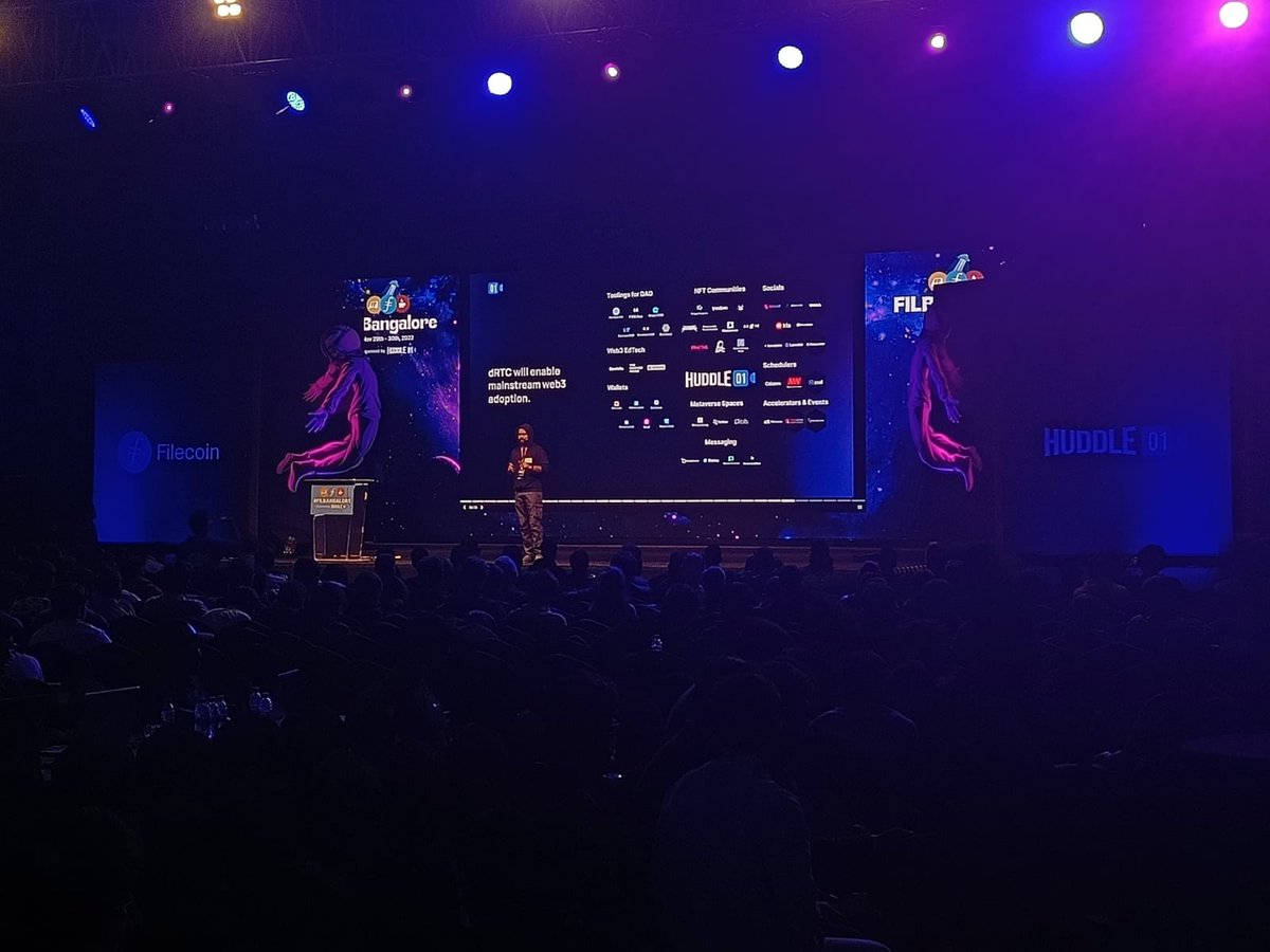 Huddle01 tweet media