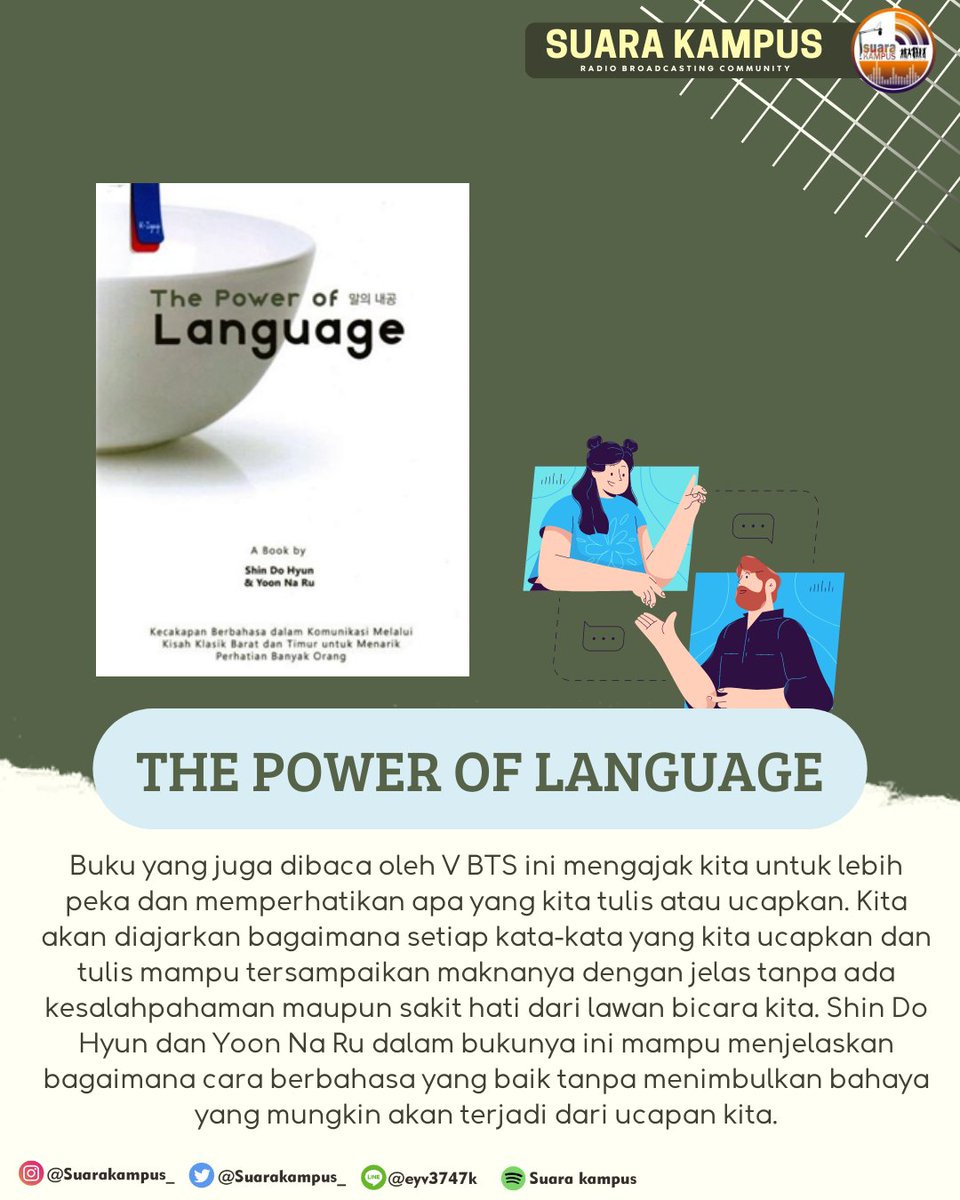 suarakampus_'s tweet photo. Gimana? Sekarang sudah tahu kan buku-buku tersebut bisa upgrade communcation skill. Semoga bermanfaat dan sampai jumpa di konten kreatif selanjutnya!

 #kontenkreatifsuarakampus https://t.co/bwic94clQJ