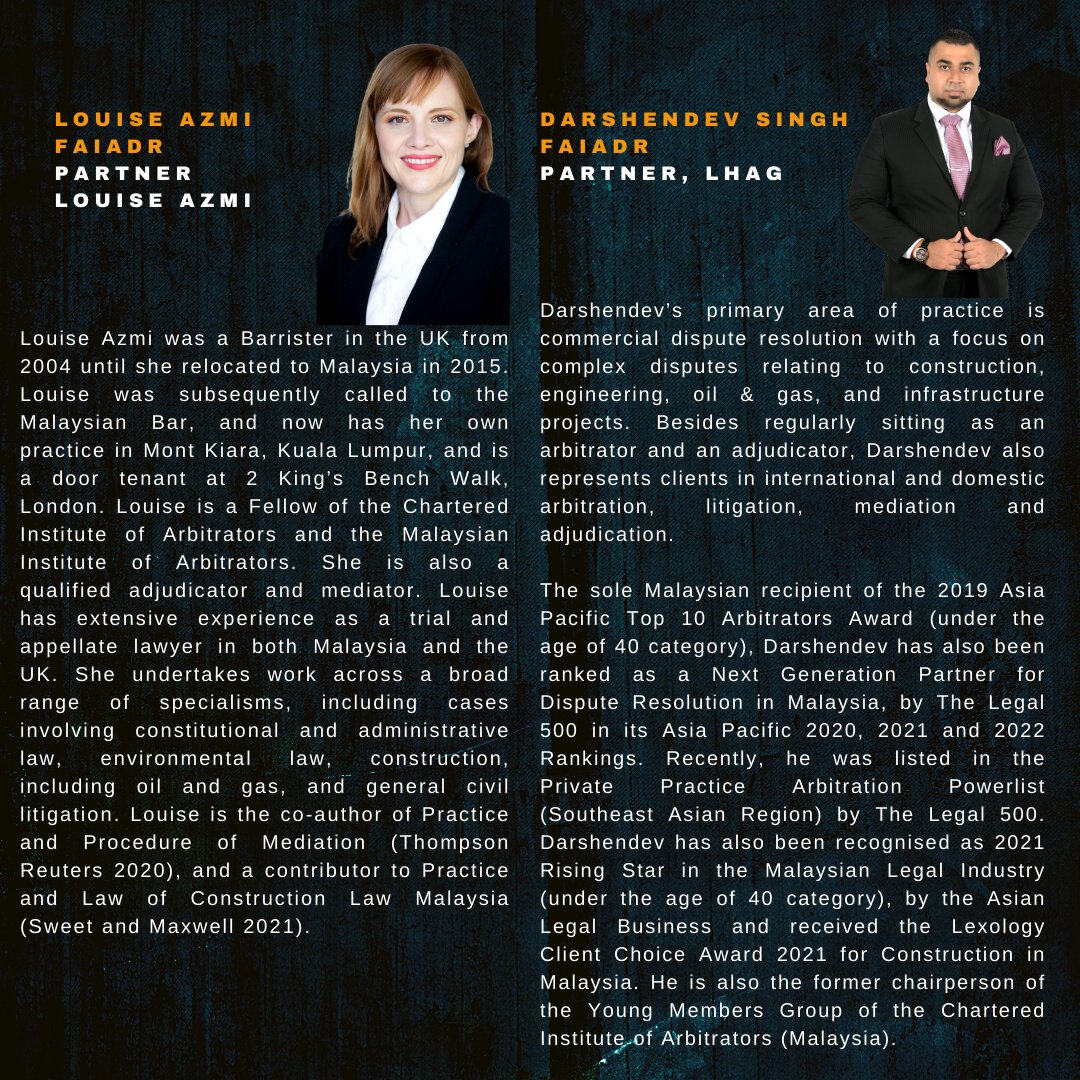 CALLING ALL YOUNG PRACTITIONERS! 

Our Alternative Dispute Practitioners' Guide brings you "How to Get Involved as a Young Practitioner?" 

Register now: us06web.zoom.us/webinar/regist…