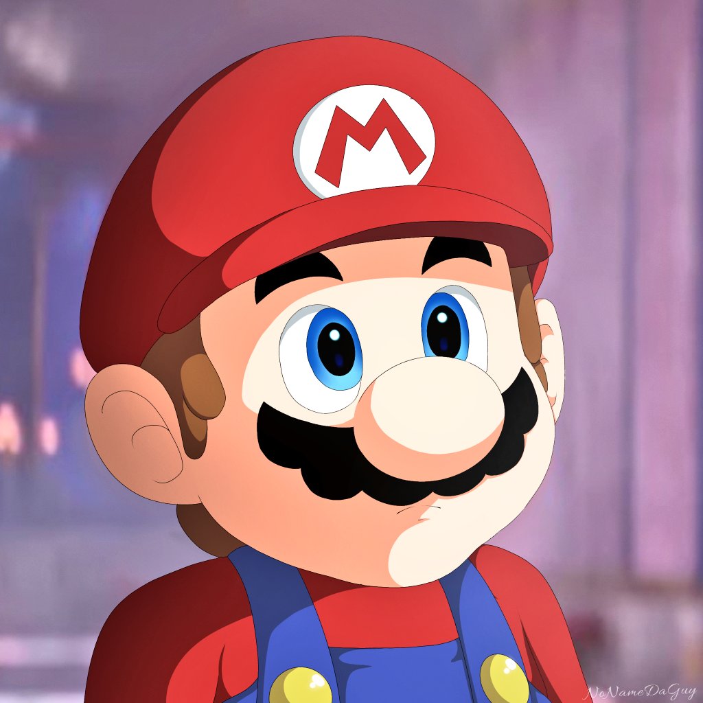 Man, how long as it since I've drawn anything Mario? I loved how the ...