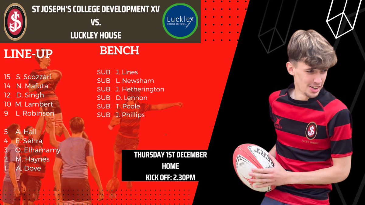 Both the girls and boys are excited about these tomorrow! <a href="/StMarysAscot/">St Mary's School Ascot</a> and <a href="/LuckleySport/">Luckley House Sport</a> <a href="/LuckleyHouse/">Luckley House School</a> the girls are playing their final game before the big under-lights match. Whilst this is a first run-out for many of our development side in rugby. #SJCRSport