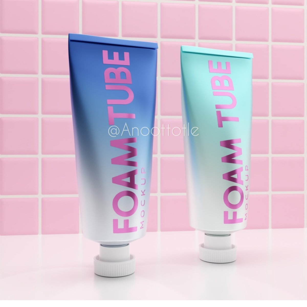 anoottotle's tweet photo. 3D facial foam tube mockup
#3DMockup #3DModel #3DPackaging 
#FacialFoam #Tube #Cosmetic https://t.co/GA5tbdloQT