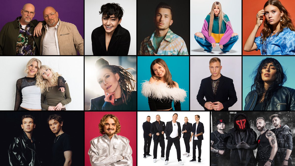 28 bidrag!!!!! Deltävling 3 & 4 ⬇️#melfest