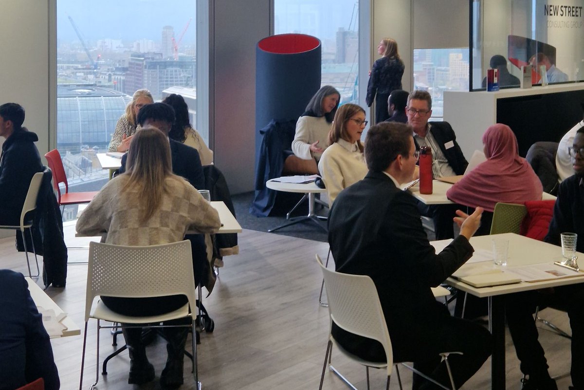 NSConsultGroup's tweet photo. Last week we loved welcoming participants from Spear Bethnal Green (@ResurgoTrust)
to our office to practice mock interviews with volunteers. We work closely with Spear on an ongoing basis to support their programme which helps young people realise their potential. https://t.co/8YXfduNIB4