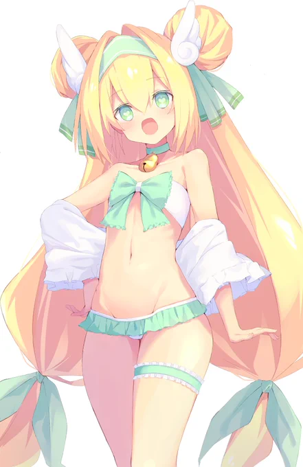 水着verのプラチナ描きました～#格ゲーキャラ描こうぜ #BlazBlue 