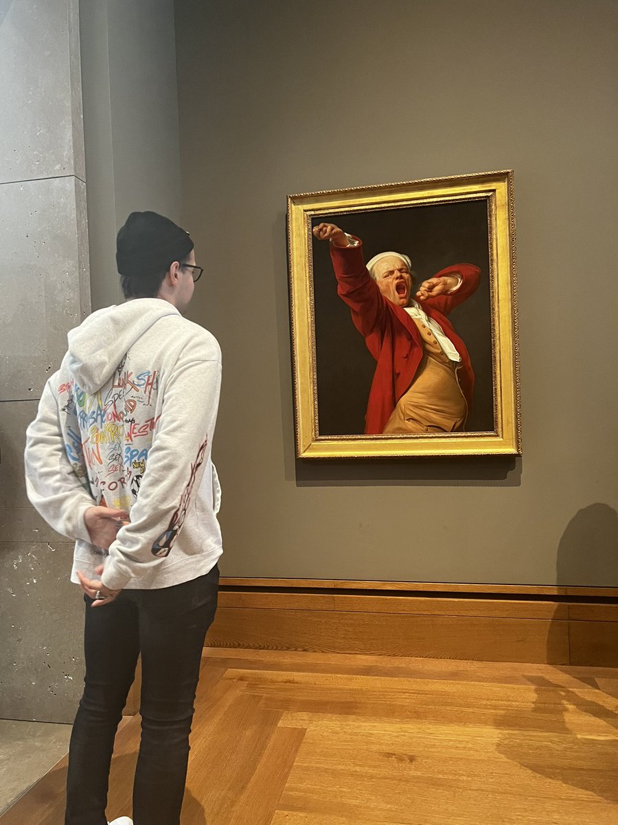 blakesteven's tweet photo. just a lad at the getty https://t.co/gSRXCbWr6V