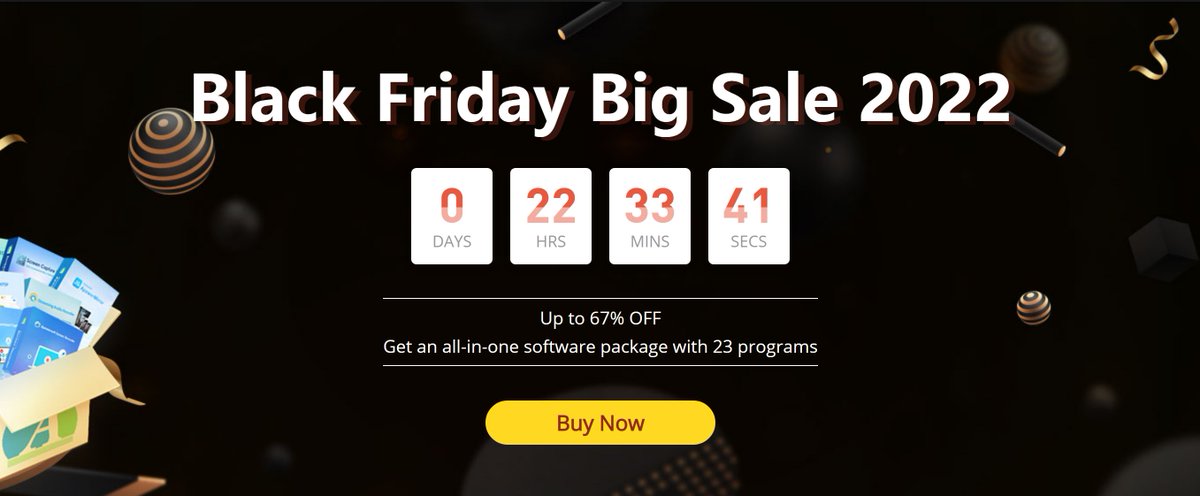 Apowersoft's tweet image. #BlackFridayWeek We are very thankful to our valued users That is why we prepared a Black Friday Event wherein some of our products has a discount for up to 67 %. So, before this event ends. Take advantage of the BIGGEST sale of the year. apowersoft.com/activity-type/…