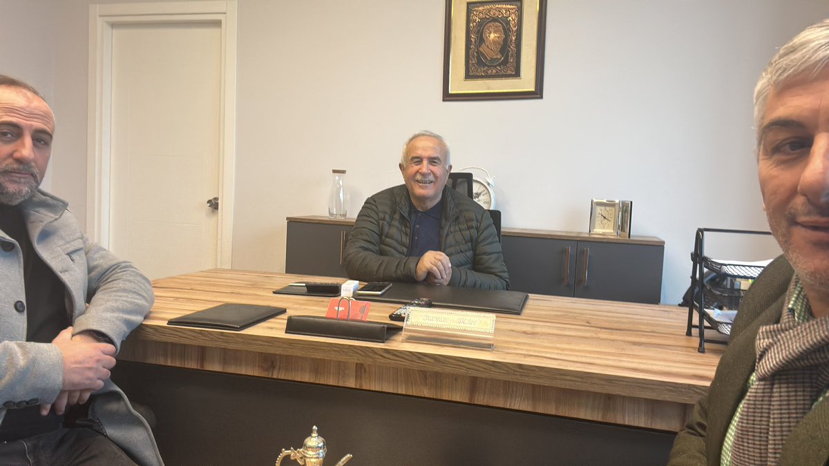 08murataydin's tweet photo. Kıymetli büyüğümüz Asbal firma sahibi aynı zamanda Artkaf Federasyon Bşk Yrd. Dursun Akan hocamızı Şener Temur Başkanımla iş yerinde ziyaret ettik..
#asbal https://t.co/XPErC1o1CI