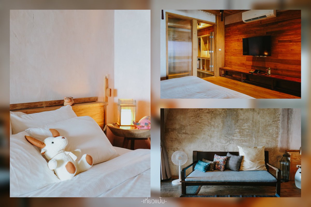 TEAWPAP's tweet photo. เราเข้าพักห้อง Cinnamon (Type : Loft Beach Front) เป็นห้องมีอ่างแช่ตัวน้ำอุ่นด้านหน้าห้อง วิวทะเลสวยงาม ห้องคือกว้างมากกกกก เตียงใหญ่มาก สิ่งที่ต้องอวยคือความนุ่มของเตียงและหมอน หลับสบายมากกกก https://t.co/4pjLgEEF6o