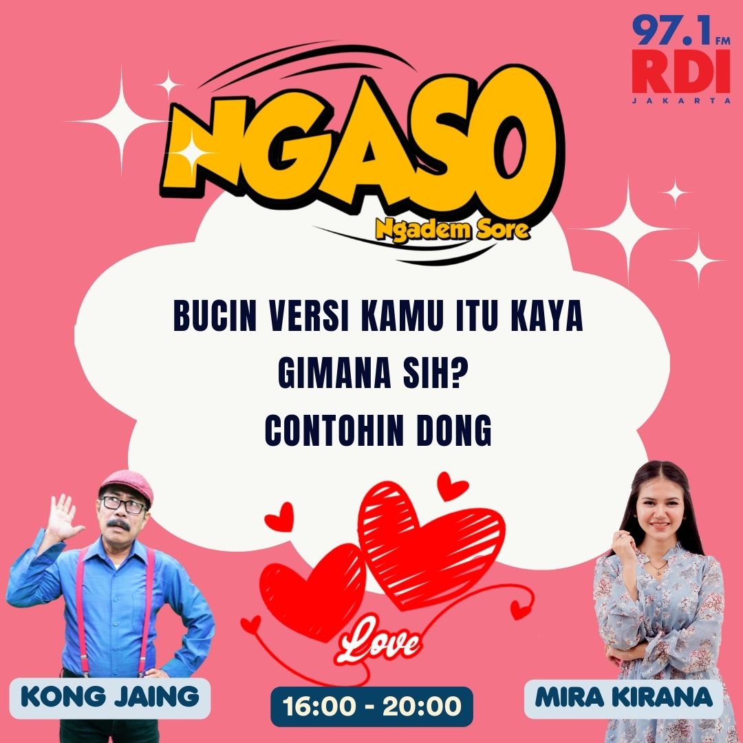 rdi971's tweet photo. Hayooo siapa yang bucinnn ??
Coba dong kasih tau bucin versi kamu itu kaya gimana sih? contohin dong!
Yuk komen jangan malu malu, biar dapet gelar , si bucin dari #NGASO https://t.co/byO2kdQ7xs