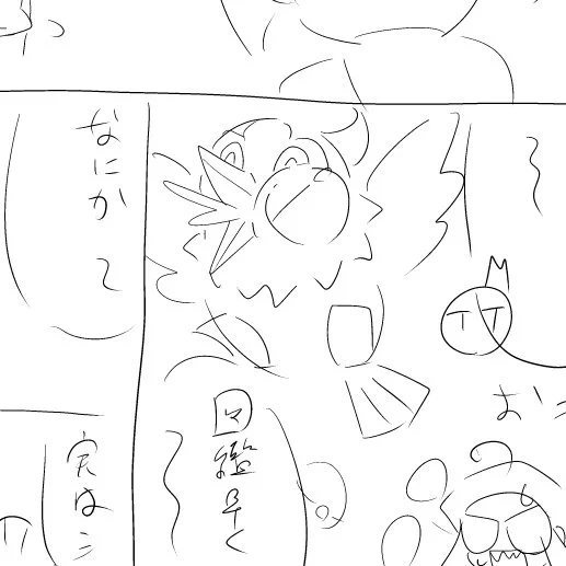 このムックルはラフながらよく描けてると思う 
