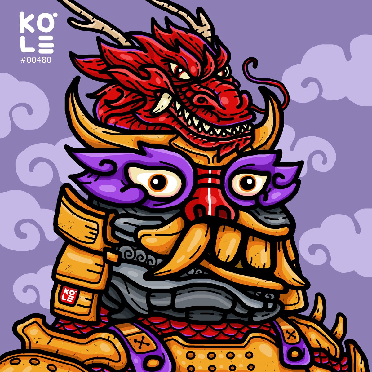 New Drop🔥#kolemozter #480 - Member of Kole Kala Mystical Balinese Demon's Limited Edition Series. This Kole Kala has Dragon Samurai Armor to protect his body from the battle. Check this #nftcollection on #OpenSeaNFT in #polygon Chain🔥
✅ opensea.io/assets/matic/0…