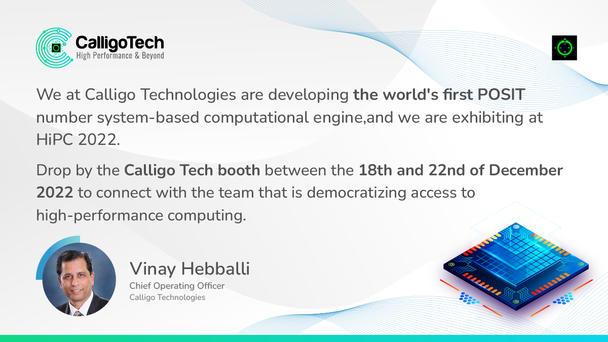 Book timeslots that work for you here - calligotech.com/hipc-2022/

See you at the <a href="/hipcconf/">IEEE HiPC 2023</a>