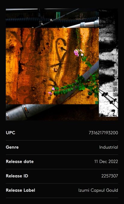 From @izumi_gould + @capxul  TURMOIL EP #harsh #noise #industrial #music   Two Dystopian Soundscapes<a class="tags" target="_blank" title="On Twitter" href="/?out=eyJ0eXAiOiJKV1QiLCJhbGciOiJIUzUxMiJ9.eyJpYXQiOjE3MjU1ODA2MjcsImlzcyI6InR3cG9ybnN0YXJzLmNvbSIsIm5iZiI6MTcyNTU4MDYyNywiZXhwIjoxNzU3MTE2NjI3LCJyZWRpcmVjdF91cmwiOiJodHRwczovL3R3aXR0ZXIuY29tL2l6dW1pX2dvdWxkIn0.wltiD4k55nyA1IftIPXfODaagBeYvSbwHHP-W2qCE7Pmm1H3McIA02oF8piT_oB5UCsfKRXTFochXbu-JyYidw">@izumi_gould</a><a class="tags" target="_blank" title="On Twitter" href="/?out=eyJ0eXAiOiJKV1QiLCJhbGciOiJIUzUxMiJ9.eyJpYXQiOjE3MjU1ODA2MjcsImlzcyI6InR3cG9ybnN0YXJzLmNvbSIsIm5iZiI6MTcyNTU4MDYyNywiZXhwIjoxNzU3MTE2NjI3LCJyZWRpcmVjdF91cmwiOiJodHRwczovL3R3aXR0ZXIuY29tL2NhcHh1bCJ9.CVJDWxOKzhISShkEVR0G7LoNoXebX-_M-ggmiRacVcqShVdy3Zlm4G46kVcq80SH9-gMctngpx01ZvvmYwvMKA">@capxul</a><a href="/tag/harsh"class="tags">#harsh</a><a href="/tag/music"class="tags"><span>#music</span></a><a href="/tag/noise"class="tags"><span>#noise</span></a><a href="/tag/industrial"class="tags"><span>#industrial</span></a><a href="/tag/musicnft"class="tags"><span>#musicnft</span></a>