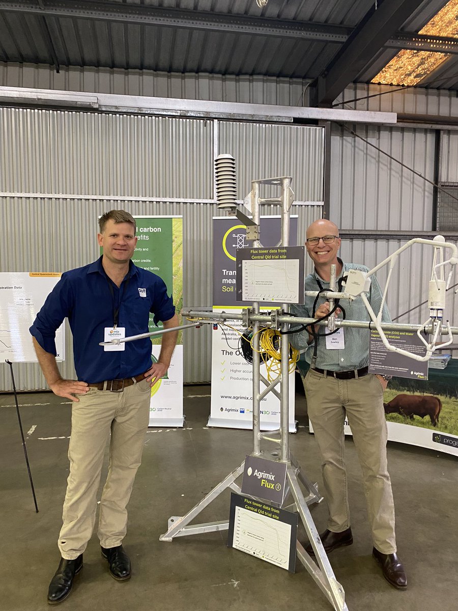 Come say hi <a href="/meatlivestock/">Meat & Livestock Australia</a> Update 2022 🐂 We have #progardes desmanthus on display, along with a prototype flux tower for predicting soil carbon <a href="/RowlingsDavid/">David Rowlings</a> <a href="/QUT/">QUT</a>
