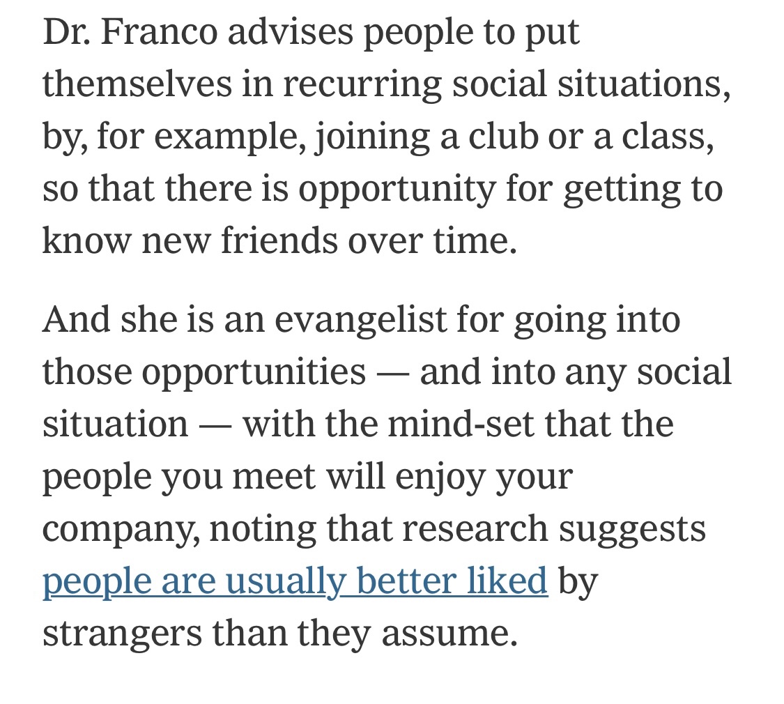 It’s harder for men to make friends — some tips: 
nytimes.com/2022/11/28/wel…