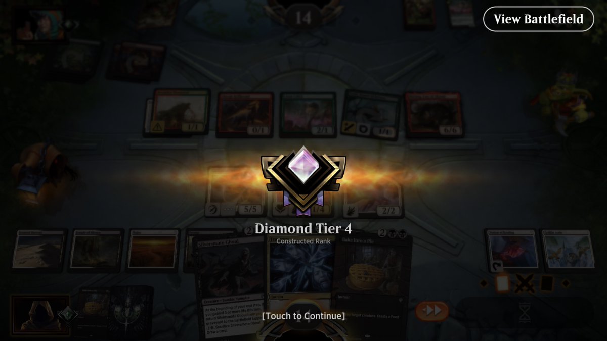 ISpaceCab's tweet photo. Wow, I’ve never reached this level before. I guess things are about to get really crazy 😄
@wizards_magic @GLHFMagic  @SBMTGDev https://t.co/XW8Zuh1EgU
