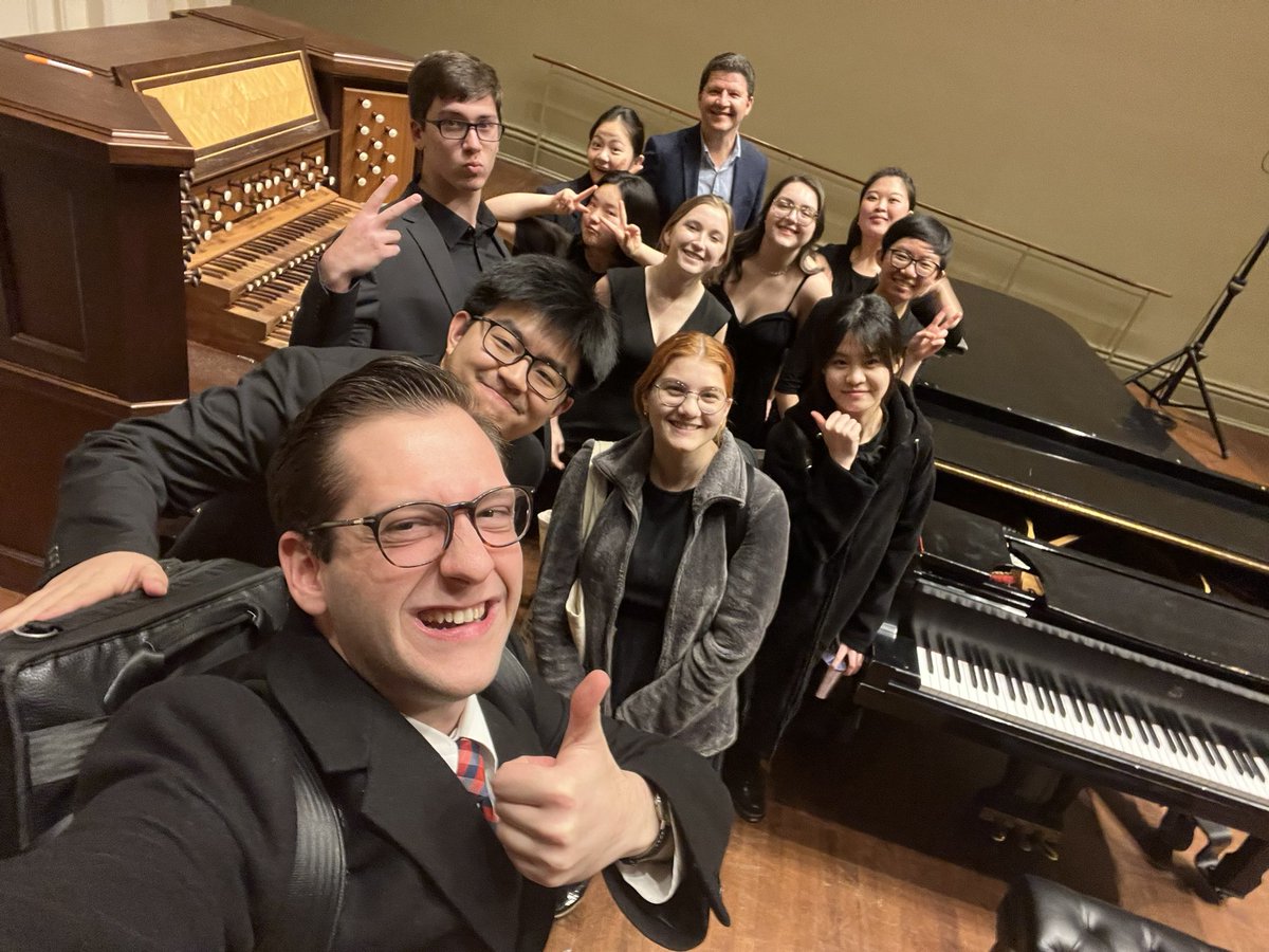 So proud of these students! <a href="/george_peabody/">Peabody Institute</a> #clarinet