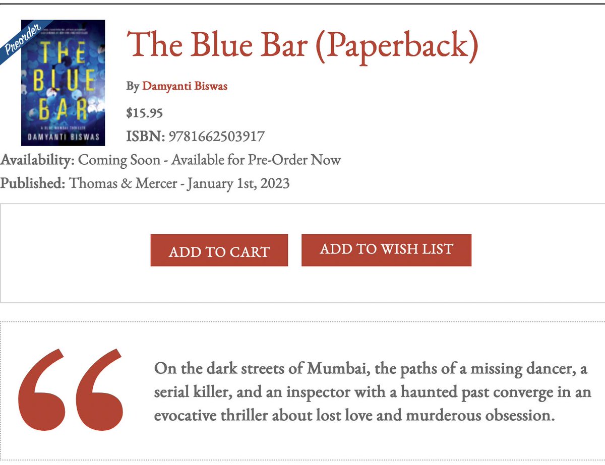damyantig's tweet photo. If you'd like to pre-order #BlueBarBook, get yourself a signed copy with swag at the wonderful indie store @murderbooks .
Then enter this 😍pre-order campaign, for a shot at winning 8 bestselling books, including #TheFirstToLie by @HankPRyan !
#BookTwitter #BookBoost
Links ⬇️ https://t.co/Ewm5oA8SRh