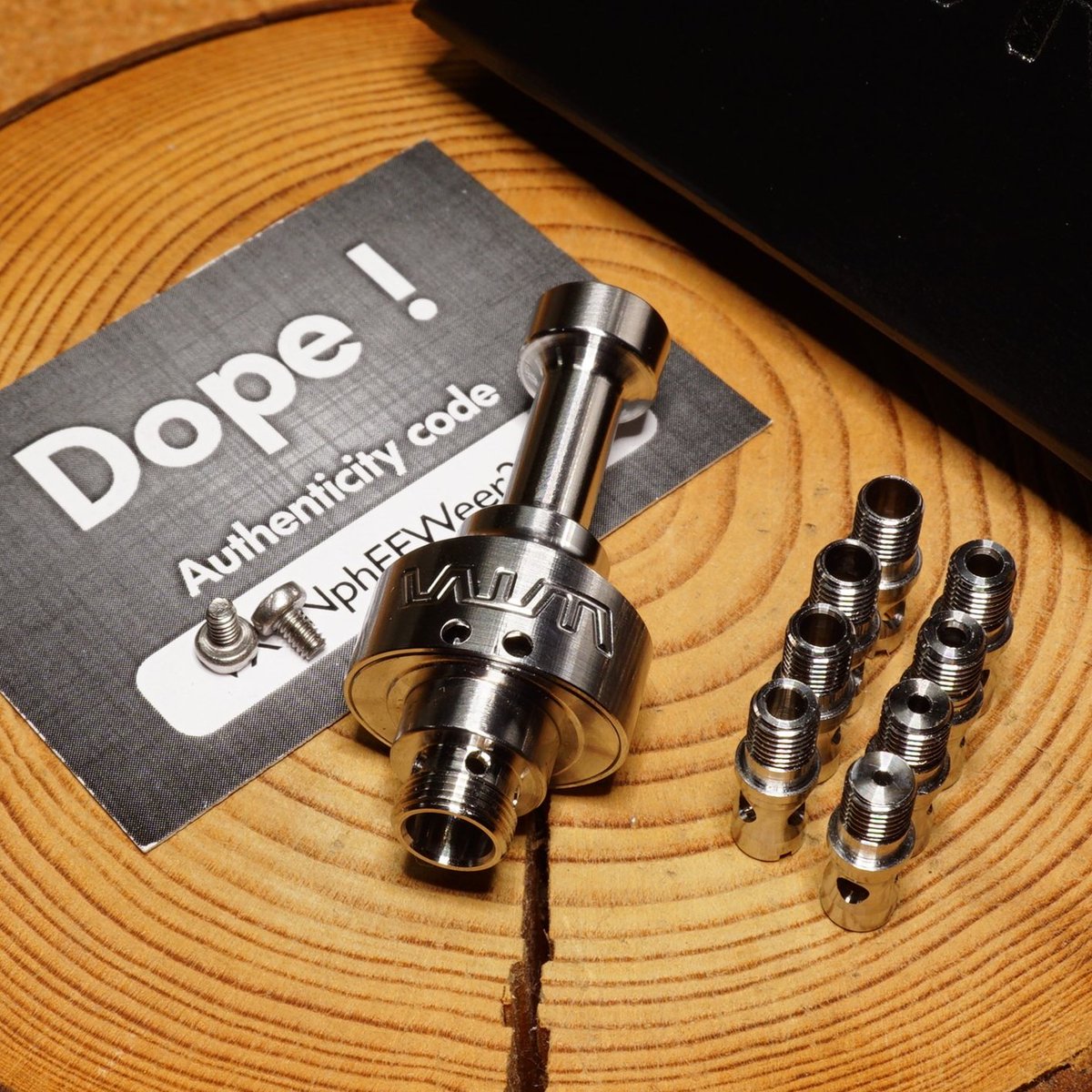 VAlphaline's tweet photo. お世話になっております。お取引いただいた「VWM|Dope RBA」は先程発送完了しました。到着まで今しばらくお待ちください。今後とも何卒よろしくお願い申し上げます。#VapeWareMods #VWM #Dope #RBA #MTL #DL #Boro #BilletBox #Orca #Suzie #BoReal #BXR #HighEnd #Vape #vape好きな人と繋がりたい https://t.co/zOzAHGSiUV