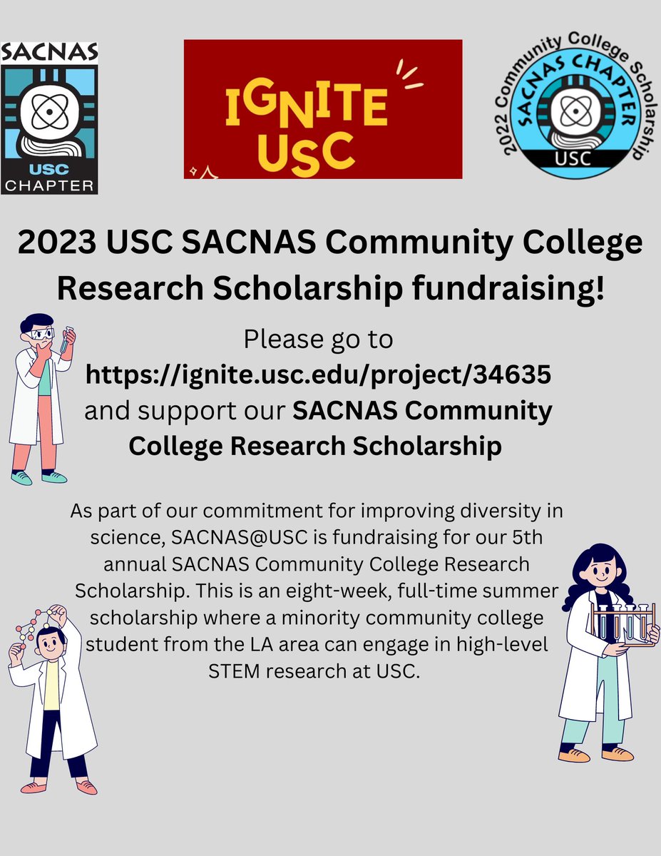 SACNAS@USC tweet media