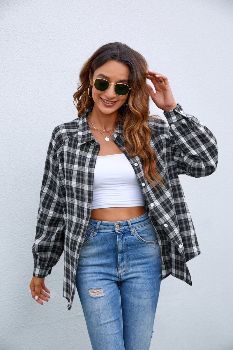 ✨Hot-sale✨
Women's Button Down Plaid Shirts Casual Blouses 

📍 Amazon ASIN: B09J3ZJ56L 
🔗 bit.ly/3XI4QUy 
.
.
#bmjl #bloomingjelly #shirt #fashion #fallshirt #streestyle #cuteshirts #officefashion #outfitinspo #plaidshirt #plaid #businesswoman #amazon #blousestyle