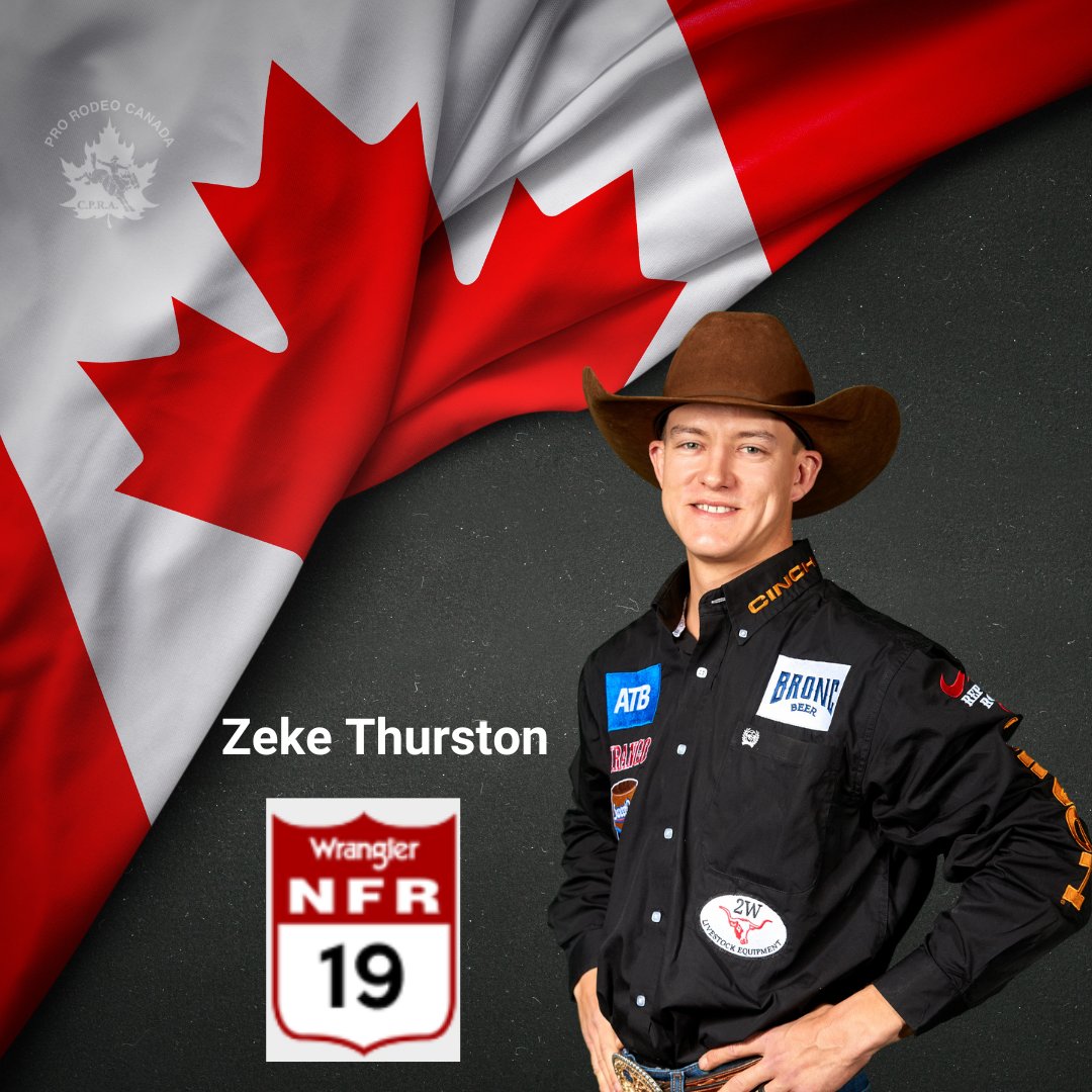 prorodeocanada's tweet photo. 🇨🇦 Zeke Thurston makes his 8th trip to Las Vegas, with 2 world championships & an average title at the @LasVegasNFR . Winning the 2022 CFR has set him up to roll into the Thomas & Mack as a favorite.
Cheering you on Zeke!
https://t.co/bk6tXAClrg
#prorodeocanada #weareprorodeo https://t.co/JZZHUyawFZ