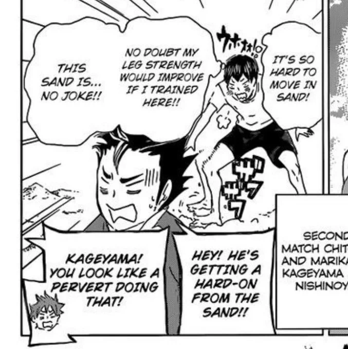 Meanwhile there's this guy who gets excited over sand....💀 