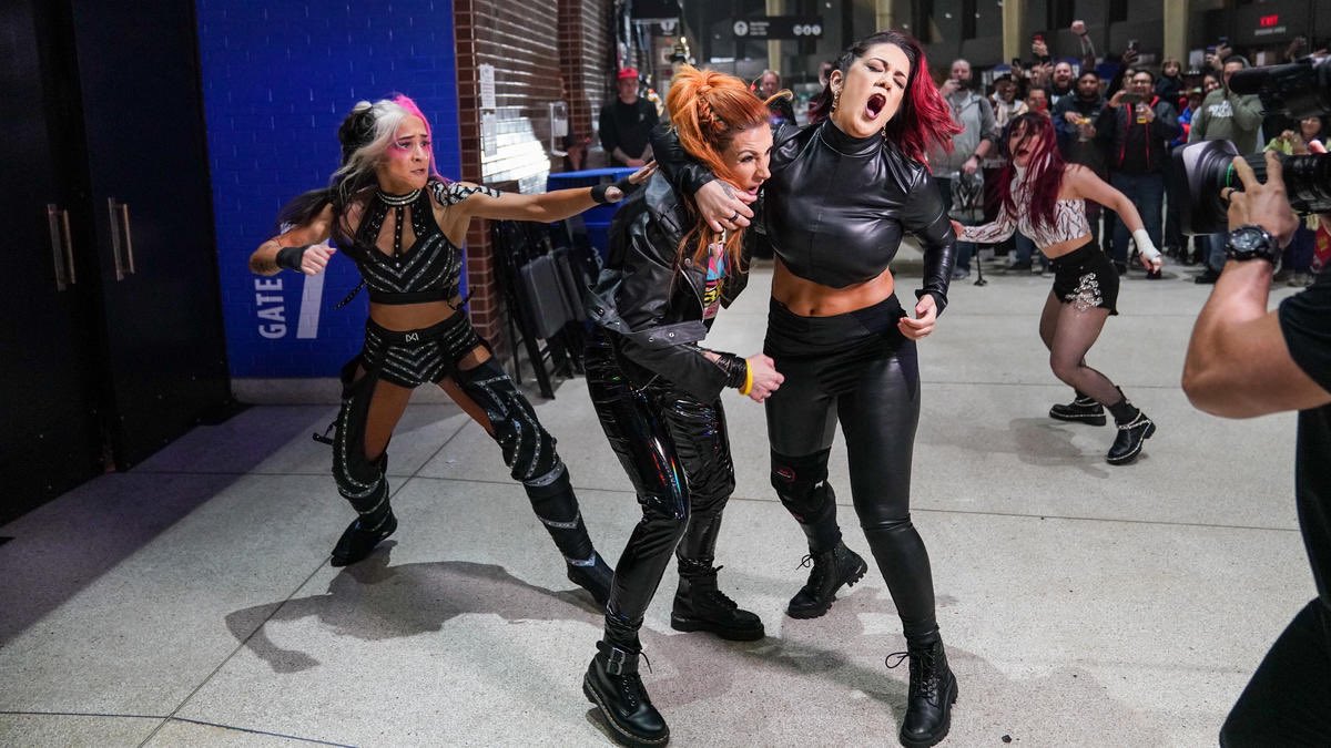 HeedWithCaution's tweet photo. Not only did Becky ruin WarGames, she ruined everything about #WWERaw! Going in the crowd and talking to those who don’t see the light of day? Cute gesture. They know and Becky will soon know who’s show this is. https://t.co/mKVRTGN3Wq