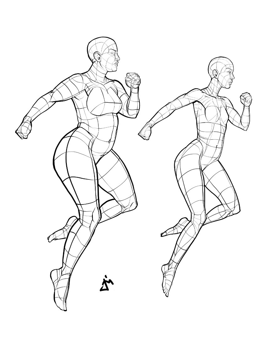 Pose Reference — Superhero poses! 20% off the Poses for Artists...