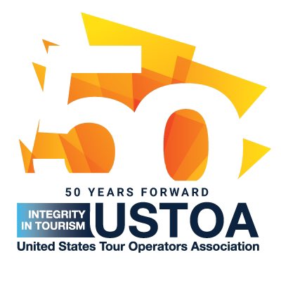 Happy to be with the huge, global travel industry and <a href="/tauck/">Tauck</a> team, as founding members of United States Tour Operators Association — our motto “Integrity in Tourism”