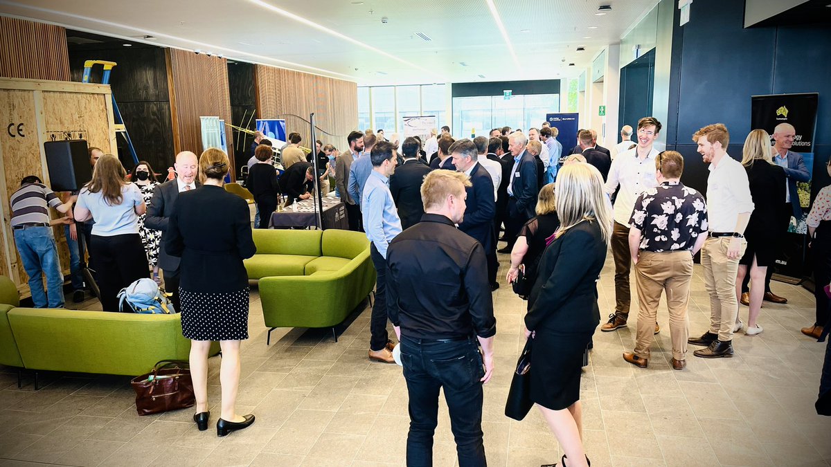 TrellisData's tweet photo. Trellis Data was excited to visit the new Research School of Physics yesterday. We participated in a showcase of local #CBR technology companies to members of the Defence Industry Council. Great to see some amazing innovation on display #ai #MachineLearning https://t.co/wE4THCfYQK