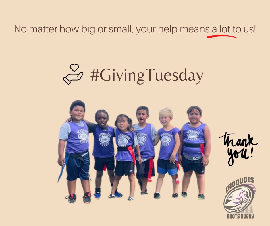 rootsrugby's tweet photo. THANK YOU to those who generously donated!  It means more camps, more school visits, more training free of charge to all athletes!  We can’t do it without all the support we’re so lucky to receive #GivingTuesdayCA #thankyou https://t.co/WEyqh47MDL