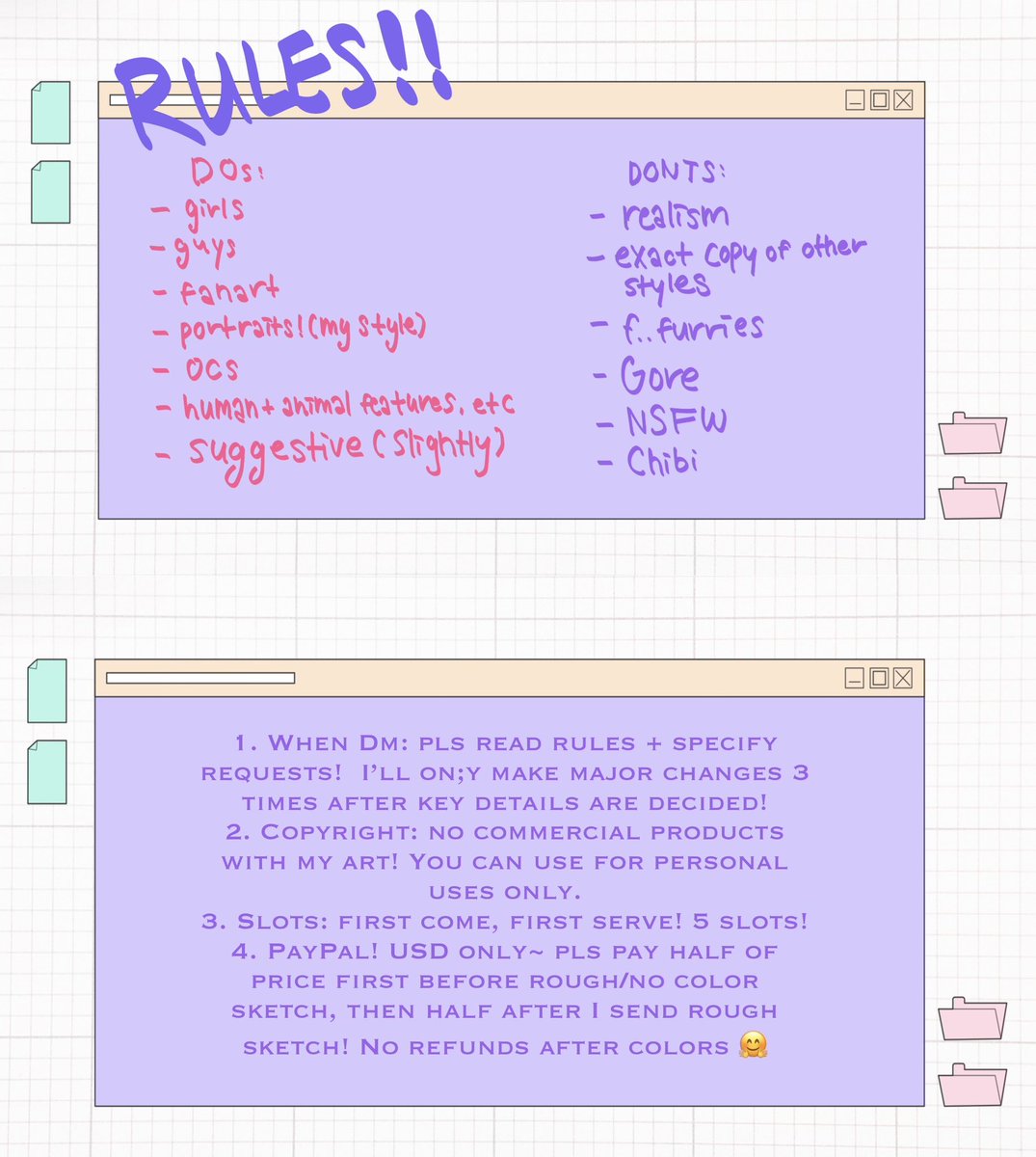 mysokki_0's tweet photo. COMMS OPEN‼️
PLEASE SUPPORT! Manifesting slime plushies + new school supplies
#Commission #animecomms #commissionsopen #ArtCommission #커미션_오픈 #커미션 https://t.co/j4g0WijcIg