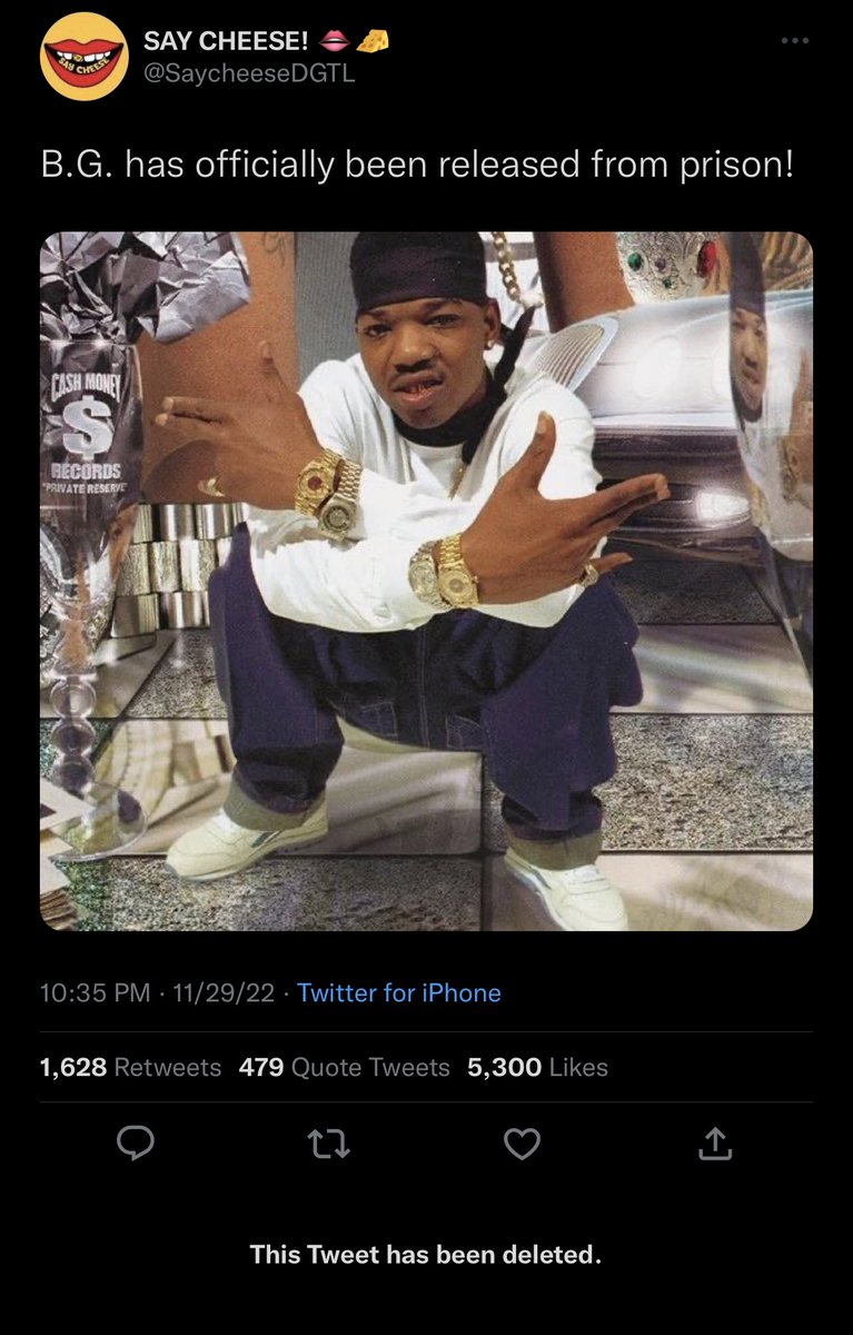 Vintage on Twitter "Niggas deleted that shit hella fast 🤣"