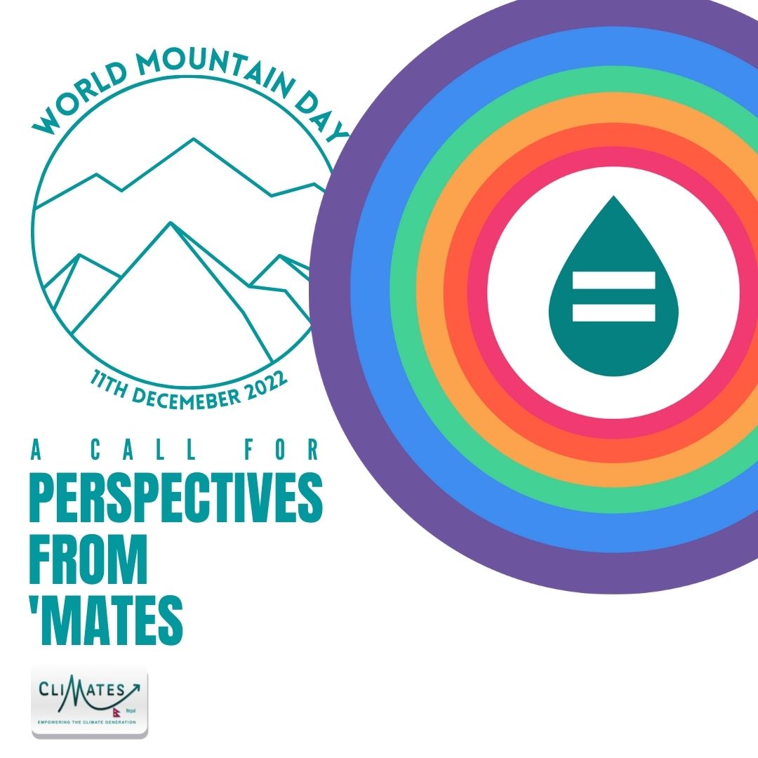 NepalClimates's tweet photo. Link
https://t.co/wh8mb1Y9jG 
Enter your or a member of your community's perspectives on climate change and the mountains for World Mountain Day, 11 December 2022. The form for this will be open throughout the month of December. 
#PerspectivesFromMates https://t.co/GC0dPB0BFu