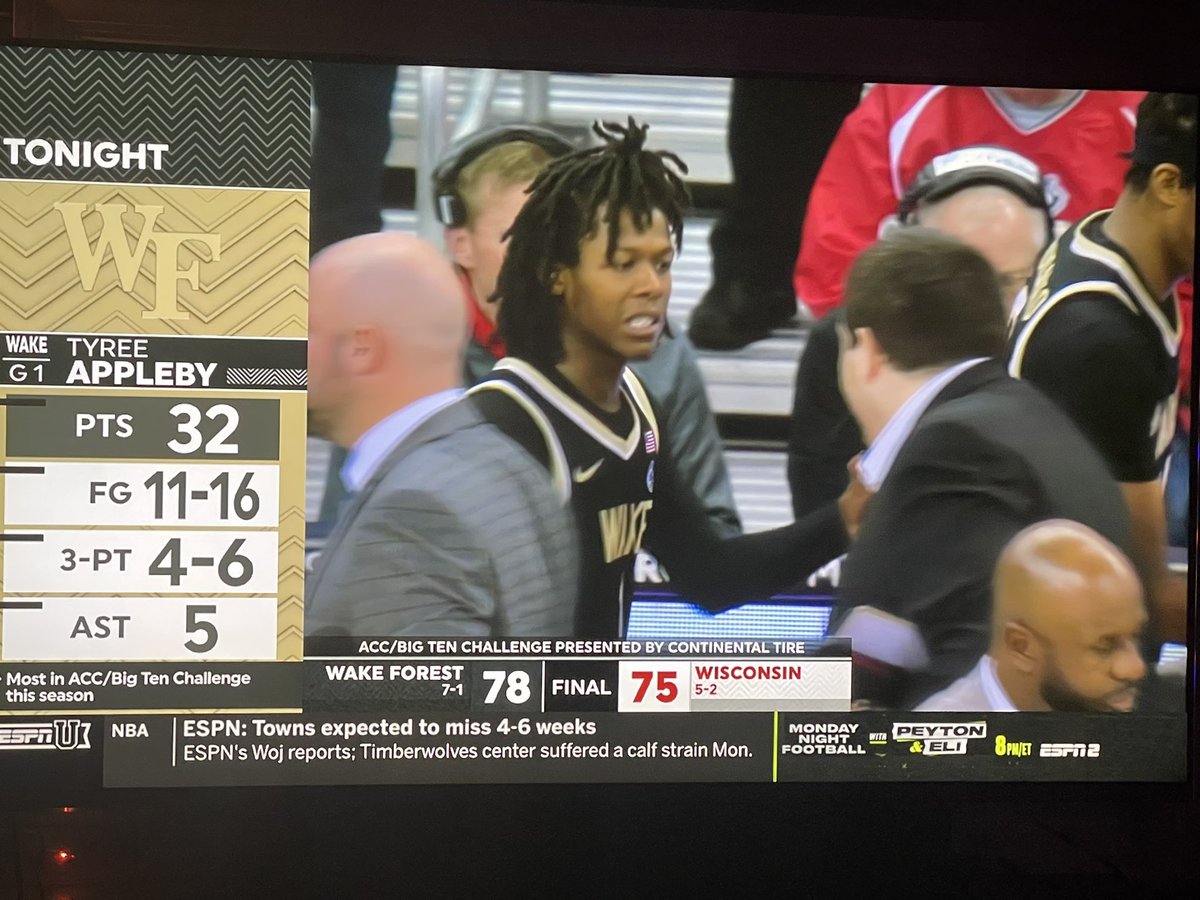 WeiYingFilms's tweet photo. LFG!!!!!!!!!! #GoDeacs WE LOVE YOU TY!!!!!!!!!!!!!! https://t.co/I67LPWoPqV