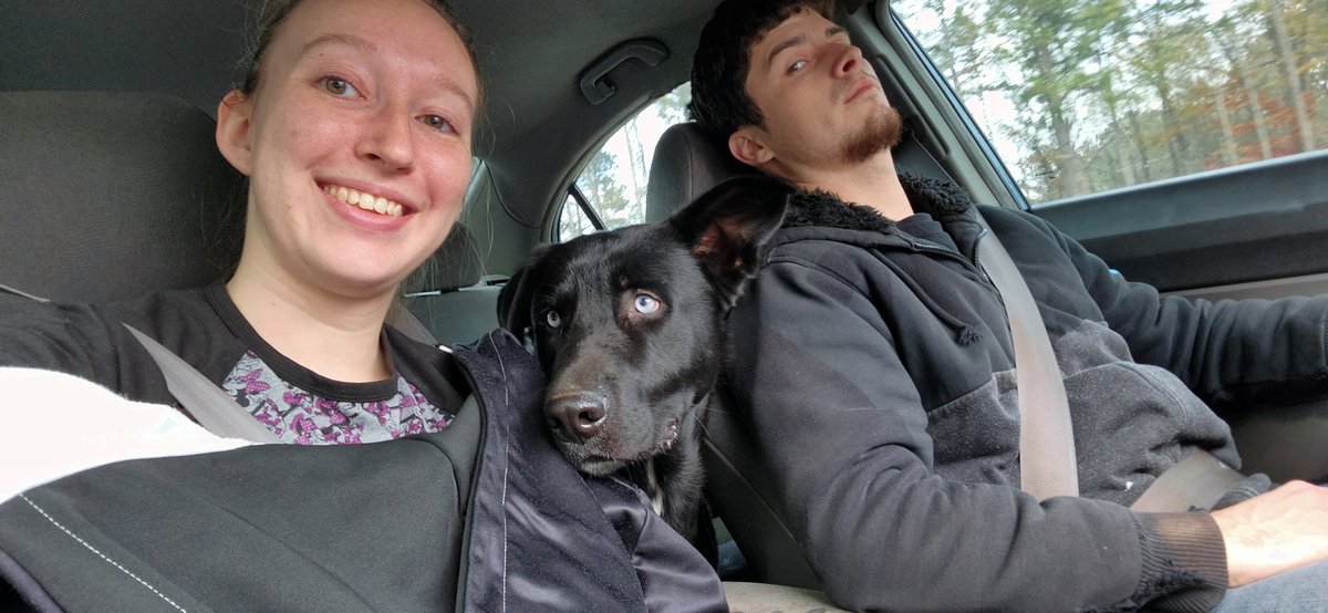 madness1738's tweet photo. My boyfriend and our dog 🐕 ❤️ https://t.co/LAEX6TLNFG