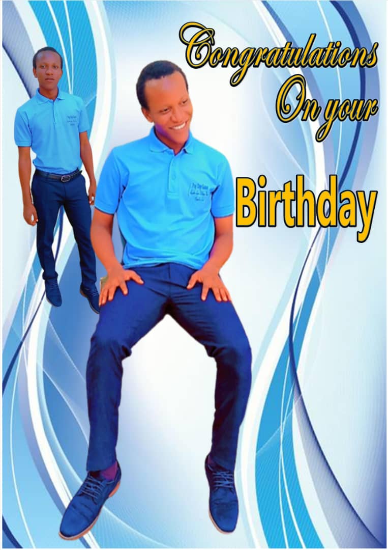 It's my birthday I will smile all day long