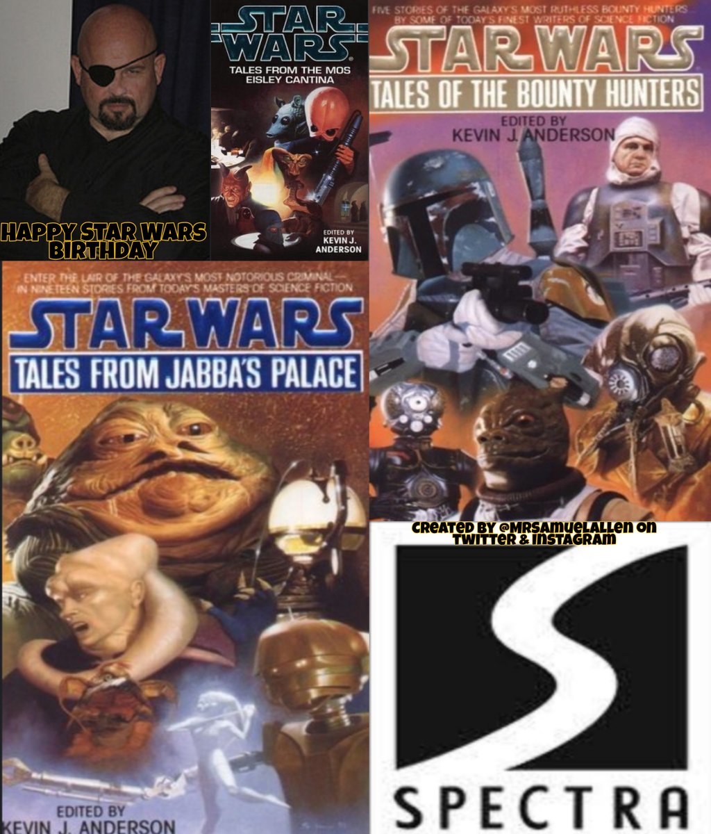 MrSamuelAllen's tweet photo. Happy 60th Birthday to #DanielKeysMoran, he wrote 3 short stories in #TalesFromTheMosEisleyCantina, #TalesFromJabbasPalace & #TalesOfTheBountyHunters. Follow him on Facebook https://t.co/VjdE4Weji8. May he have a good one. https://t.co/Gt70T5xRJT