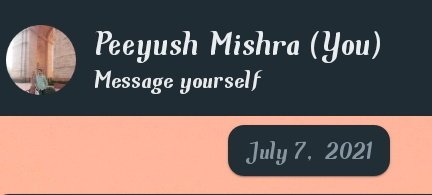 CricAudit's tweet photo. WhatsApp rolls out new feature to message yourself.
Me who is messaging myself since the last one and a half year, the day I purchased my first phone:
#WhatsApp #MessageYourself #WhatsAppFeature https://t.co/jFZi1XfZDR